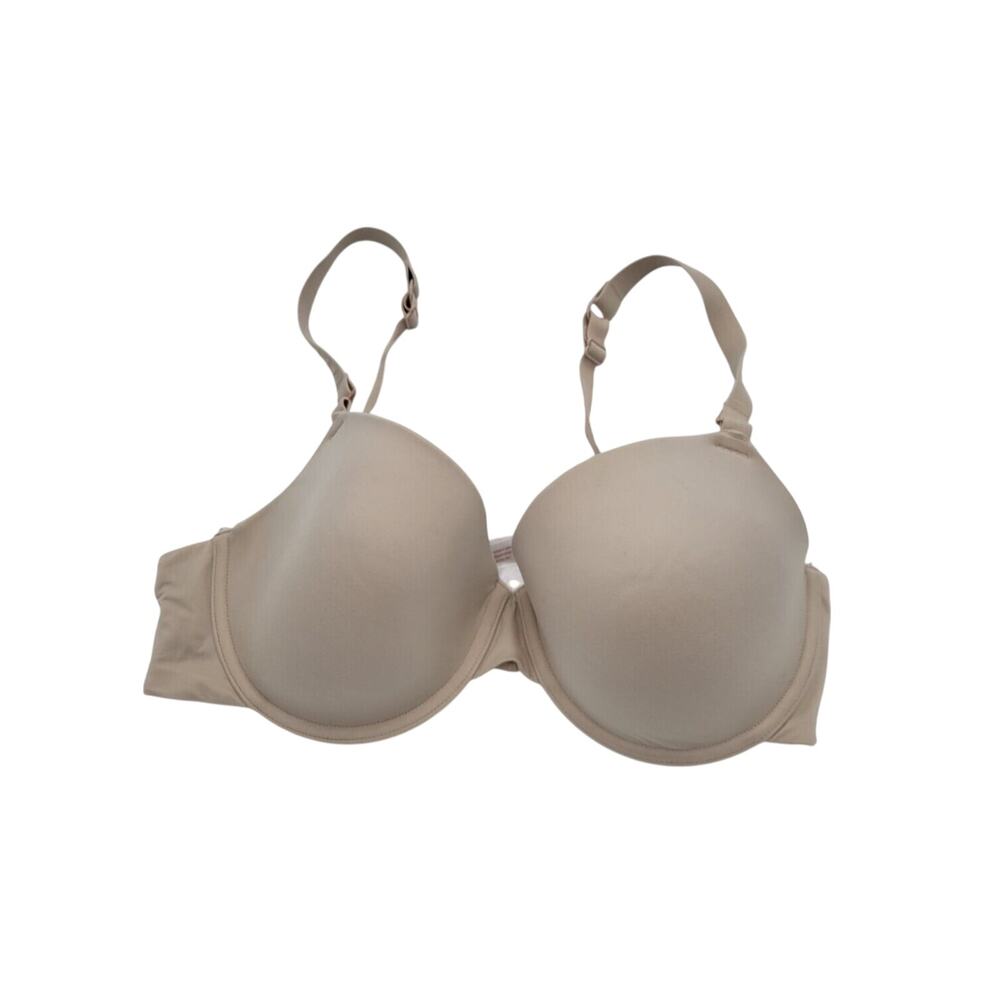 DORINA Beige Full Coverage Plunge Adjustable Straps Underwire Bra‎ Size 38D
